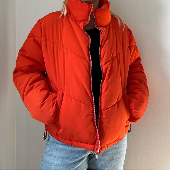 H&M Jackets & Blazers - Orange H&M Puffer Jacket